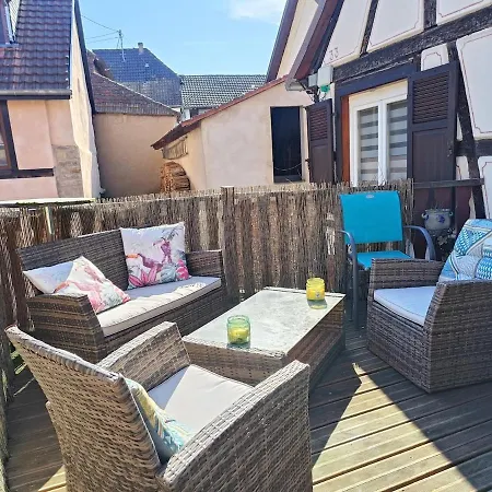 Maison Rue De Mars - 4 Personnes - Centre - 1 Parking Gratuit * Obernai